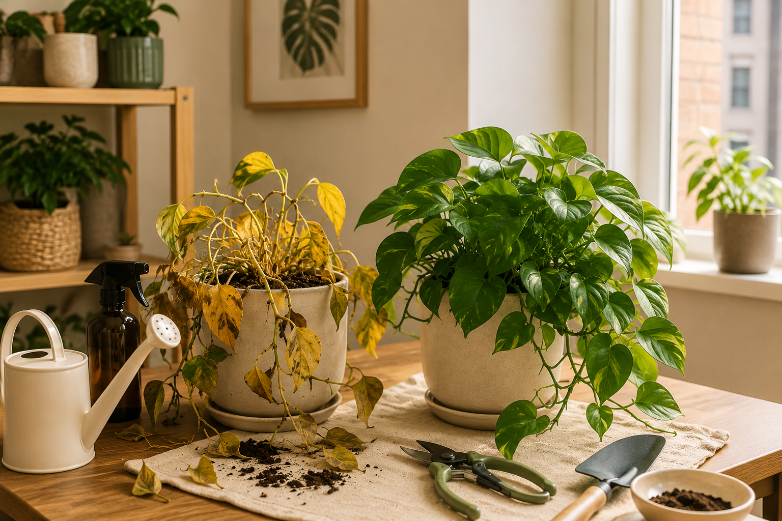 How to Save a Dying Houseplant