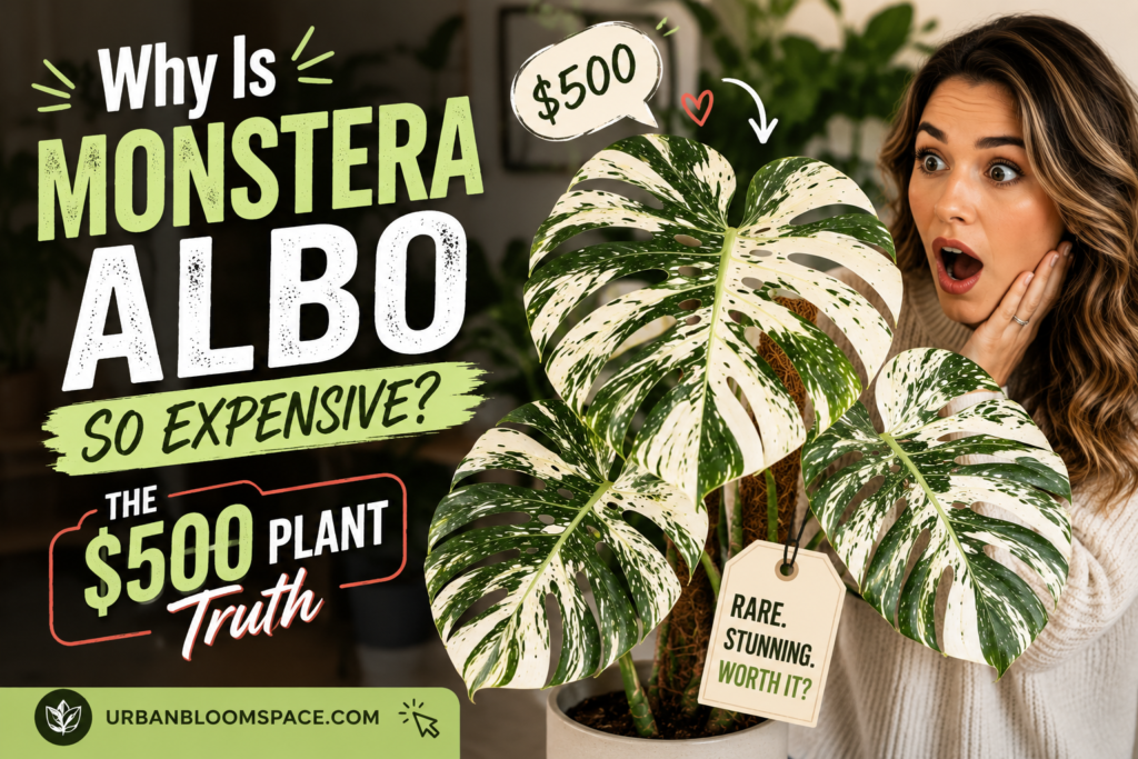 Monstera Albo Plant