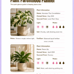 plant parenthood planner