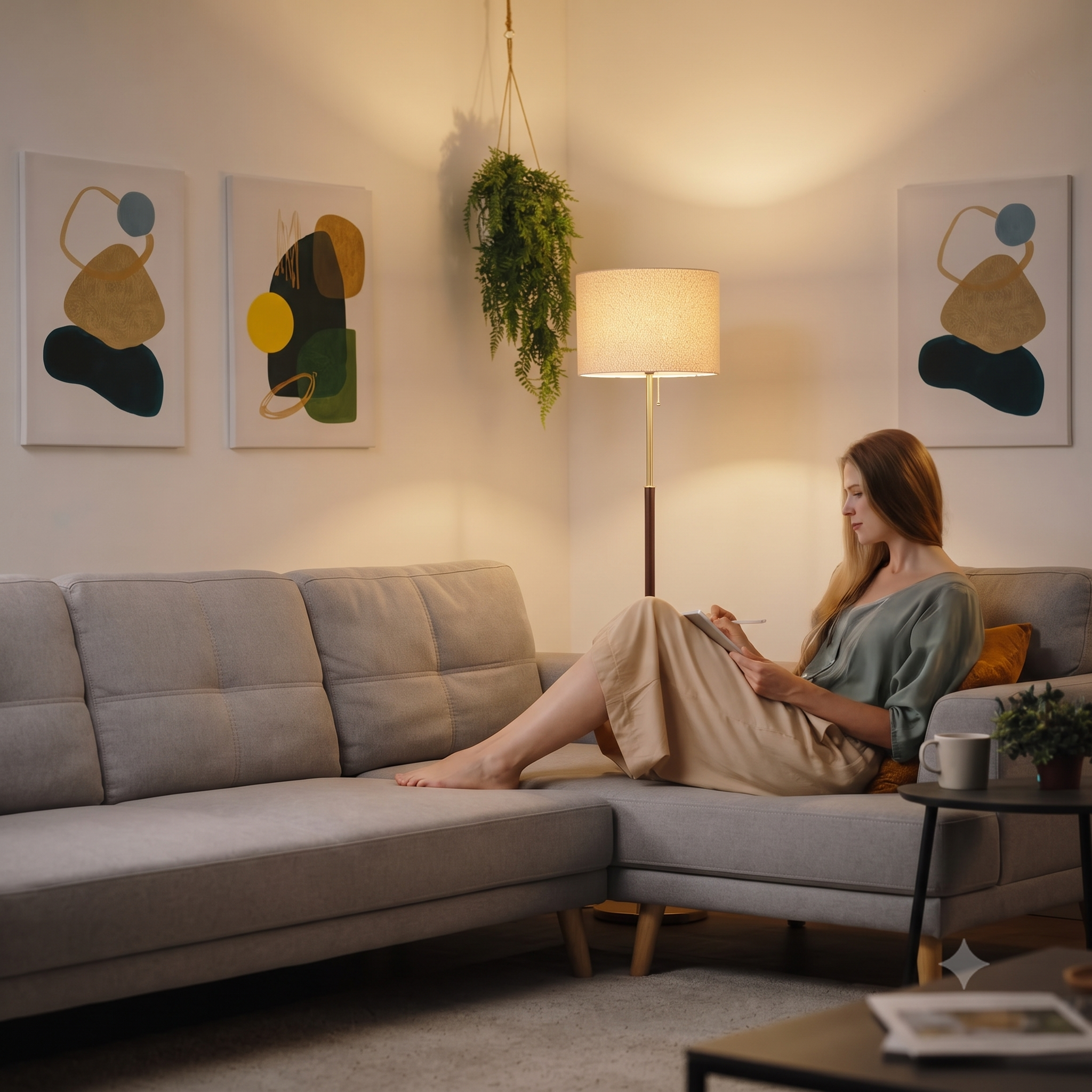 Sculpture Floor Lamp